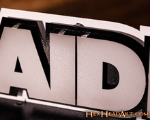 Load image into Gallery viewer, Las Vegas &quot;RAIDERS&quot; 3D Vintage Metal Wall Art
