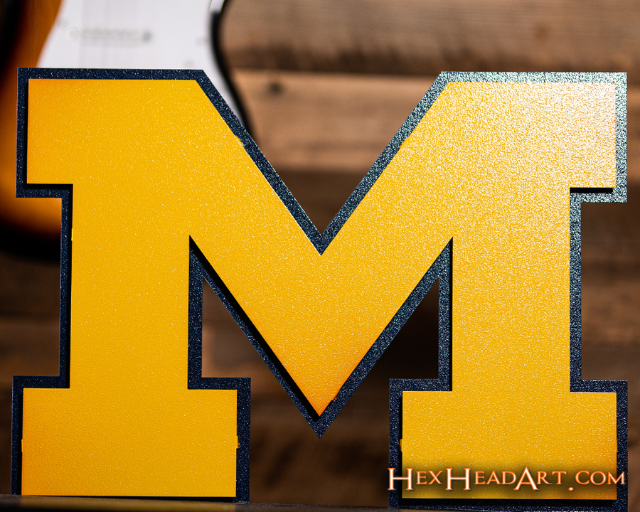 university-of-michigan-block-m-maize-21-x-15-hex-head-art