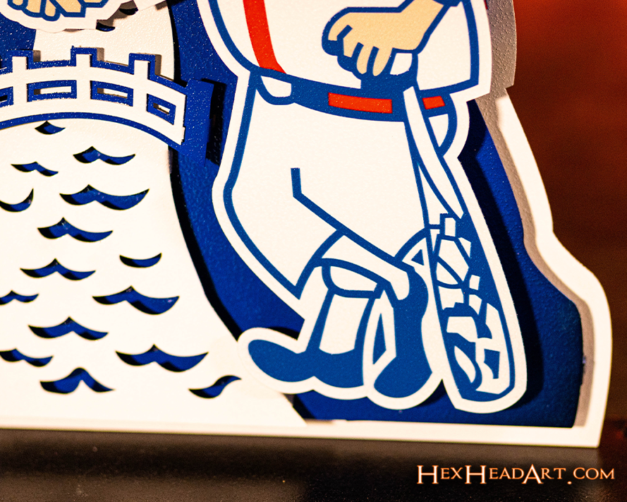 Minnesota Twins " Minnie and Paul" Cooperstown Logo 3D Metal Wall Art