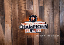 Load image into Gallery viewer, A Hanging Houston Astros World Series 2022 3D Metal Wall Art
