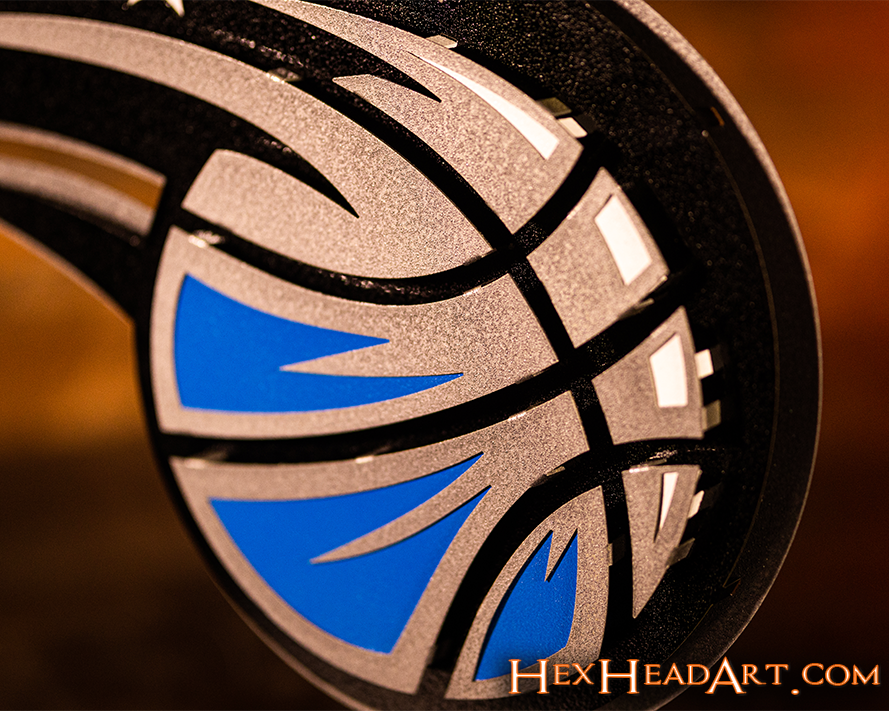 Orlando Magic 3D Vintage Metal Wall Art