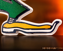 Load image into Gallery viewer, Notre Dame Fighting Irish Leprechaun 3D Vintage Metal Wall Art
