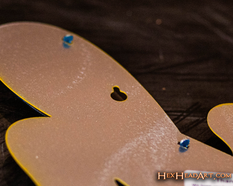 Notre Dame "Irish" Script Vintage 3D Metal Wall Art