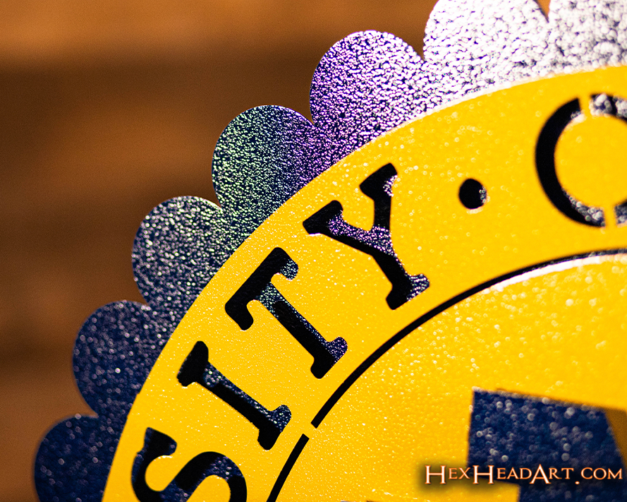 Notre Dame Seal 3D Vintage Metal Wall Art