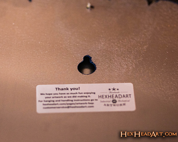 Notre Dame Seal 3D Vintage Metal Wall Art