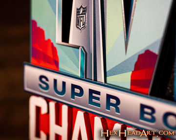 Kansas City Chiefs SUPER BOWL LVII CHAMPIONS! 3D Wall Art