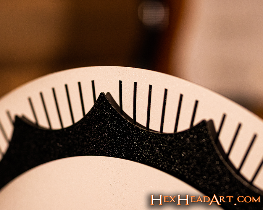 Top of Monochromatic Miami Dolphins Throwback "1966"  3D Metal Wall Art