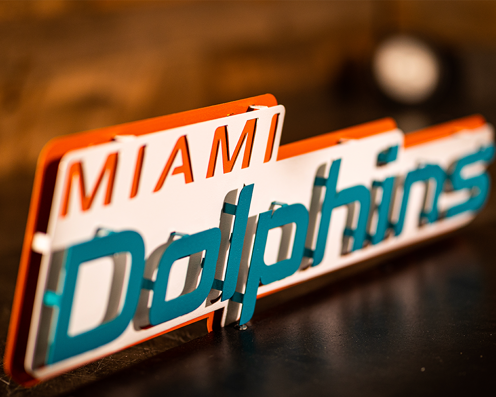 MIAMI DOLPHINS – Hex Head Art