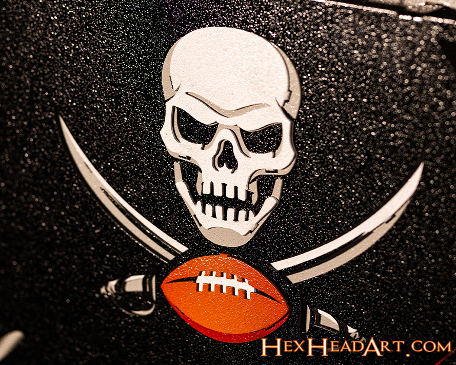Tampa Bay Buccaneers Ship 3D Vintage Metal Wall Art