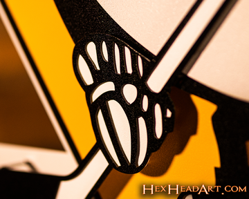Pittsburgh Penguins NHL 3D Vintage Metal Wall Art