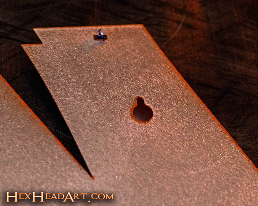 New York METS Cooperstown Script 1998-2009 Vintage Metal Wall Art