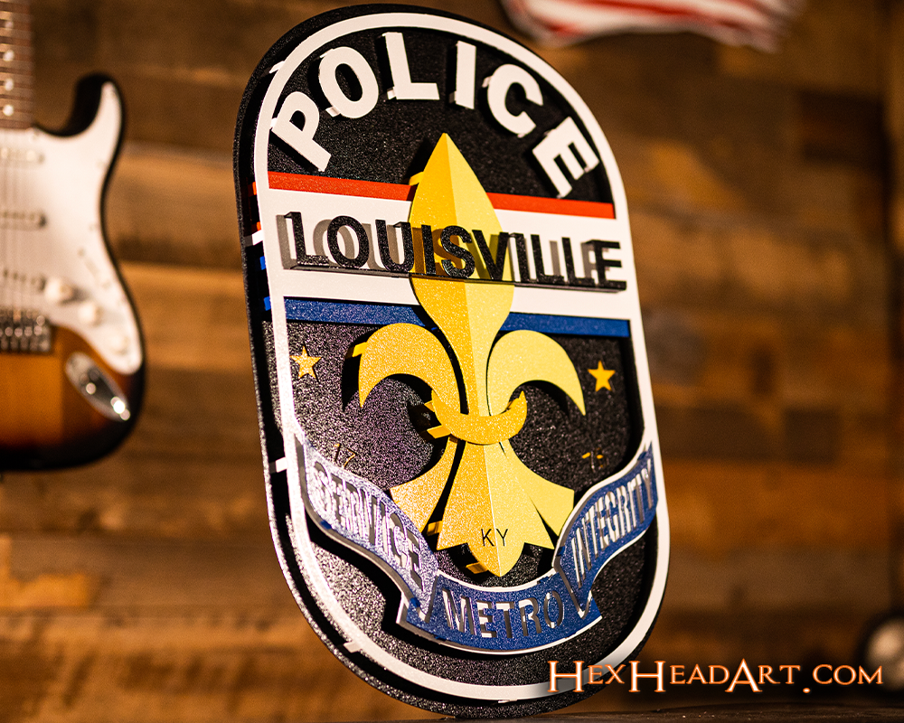 Louisville Metro Police Badge PERSONALIZED