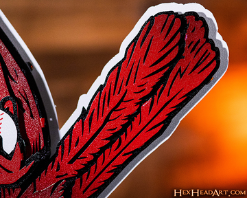 St. Louis Cardinals "VINTAGE CARDINAL" Logo 3D Metal Wall Art