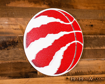 Toronto Raptors 3D Vintage Metal Wall Art