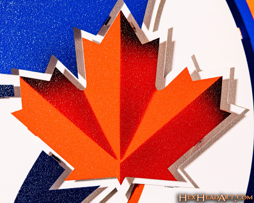 Toronto Blue Jays Crest 3D Metal Wall Art