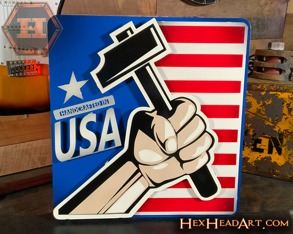 Handcrafted in USA Wall Art