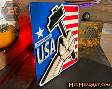 Load image into Gallery viewer, Handcrafted in the USA! 3D Vintage Metal Art

