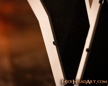 MONOCHROME -  Washington Commanders "POWER W" 3D Vintage Metal Wall Art