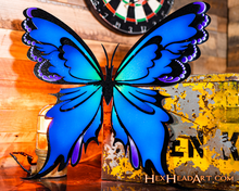Load image into Gallery viewer, Butterfly Multicolor 3D Metal Wall Art
