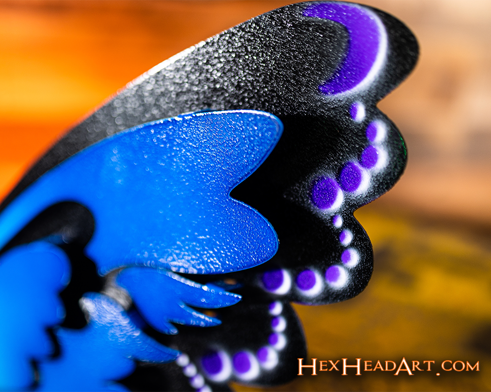 Butterfly Multicolor 3D Metal Wall Art