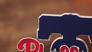 Philadelphia Phillies "LIBERTY BELL" GIFT COLLECTION 3D Vintage Metal Wall Art