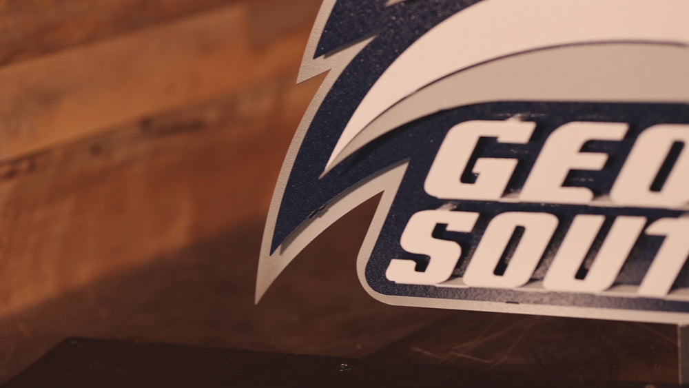 Georgia Southern 3D Metal Wall Art