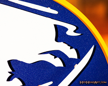 Buffalo Sabres NHL 3D Vintage Metal Wall Art