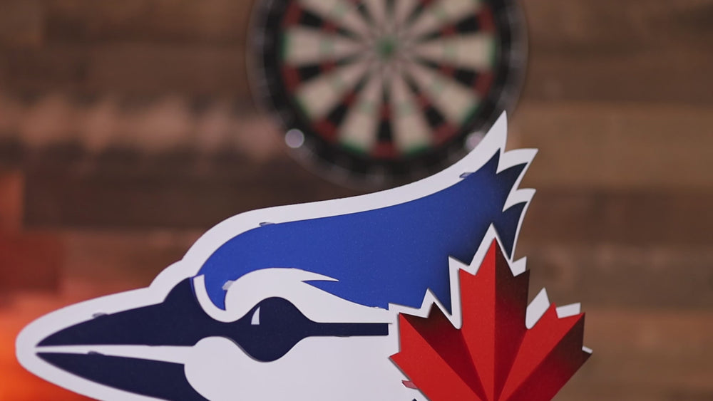 Toronto Blue Jays Bird 3D Metal Wall Art