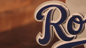 Kansas City Royals Crest 3D Metal Wall Art