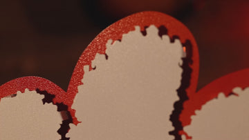 Clemson Tigers PAW - White on Orange 3D Vintage Metal Wall Art