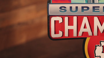 Kansas City Chiefs SUPER BOWL LVII CHAMPIONS! 3D Wall Art