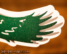 Load image into Gallery viewer, Philadelphia &quot;Fly Eagles Fly&quot; 1973 Old School 3D Vintage Metal Wall Art
